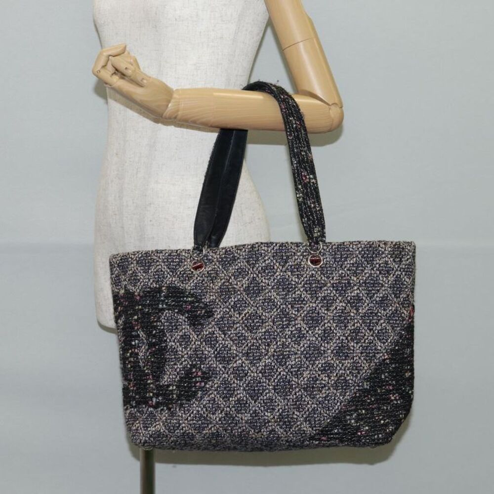 Chanel Cambon Line Multicolour Cotton Tote Bag (Pre-Owned) - Picture 14 of 16